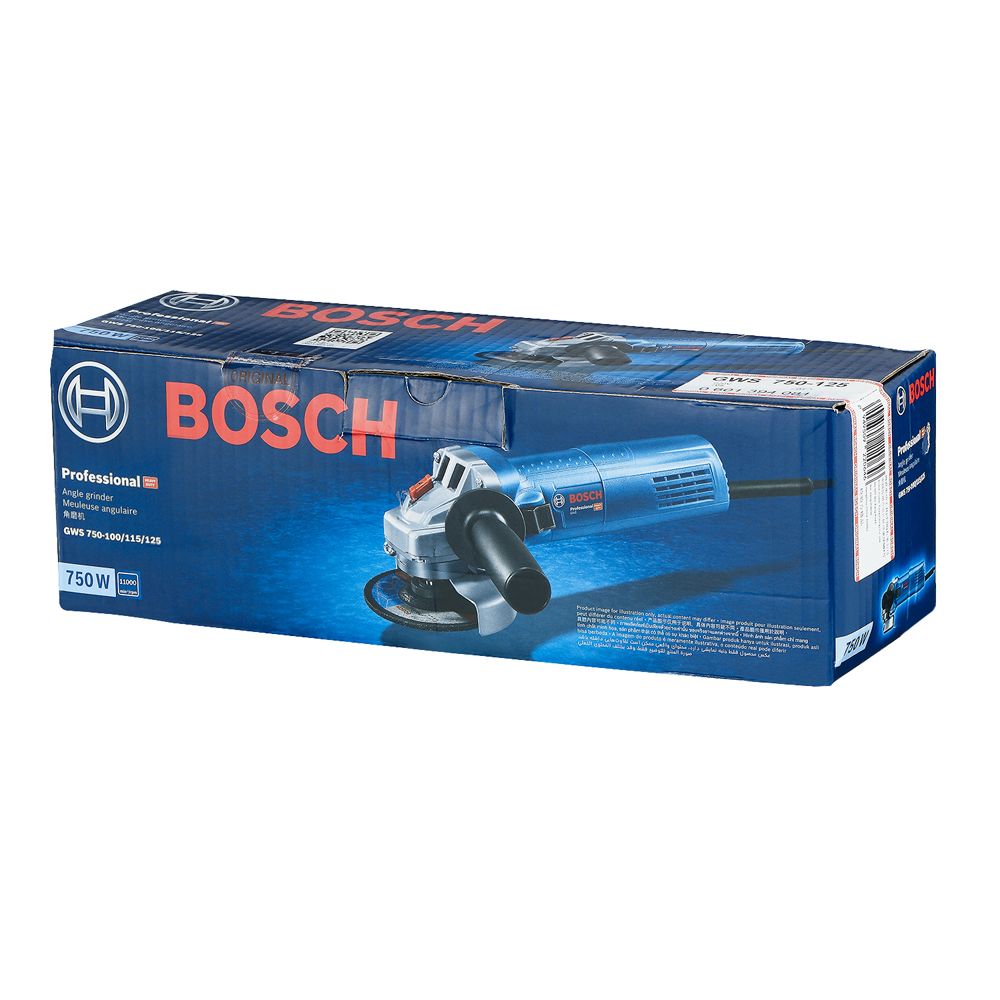 Bosch GWS 750-125 nurklihvija, 750 W