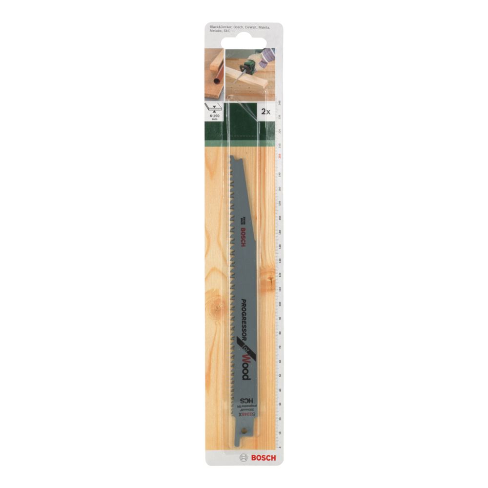 Bosch tikksaetera HCS, S 2345 X Progressor for Wood, 2 tk