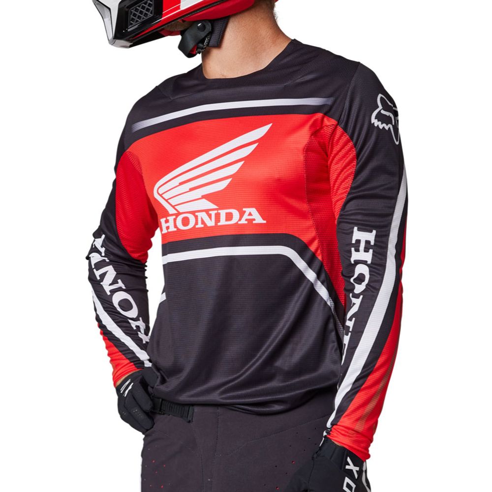 Fox Flexair Honda crosströja röd/svart S