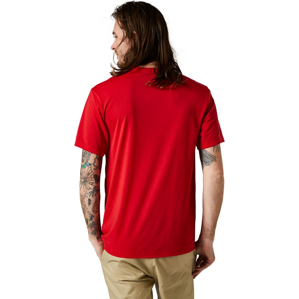 Fox Pinnacle Tech t-shirt röd