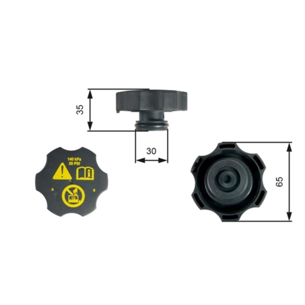 Lock, expansionskärl 30-7489