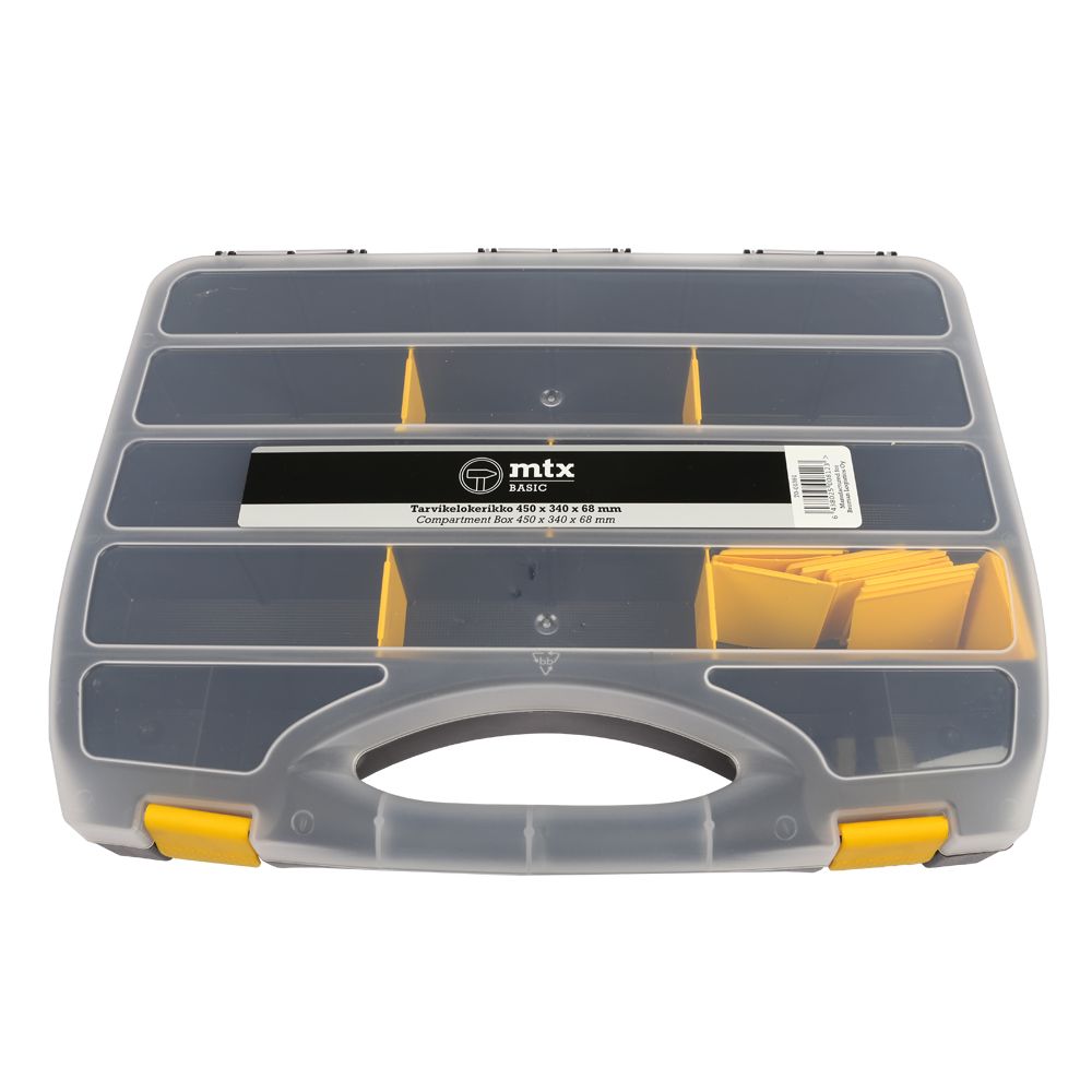 MTX Tools Basic tarvikusahtlid 450 x 340 x 68 mm