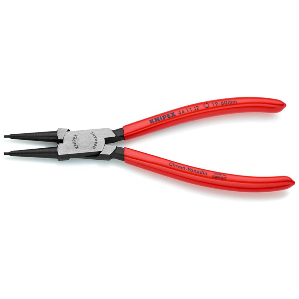 Knipex® 44 11 J2 rak låsringstång klämmande 19-60 mm 180 mm