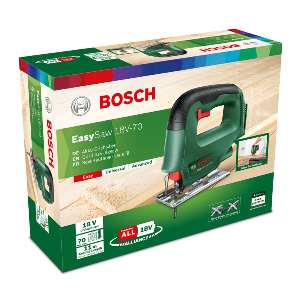 Bosch EasySaw akkupistosaha 18 V SOLO