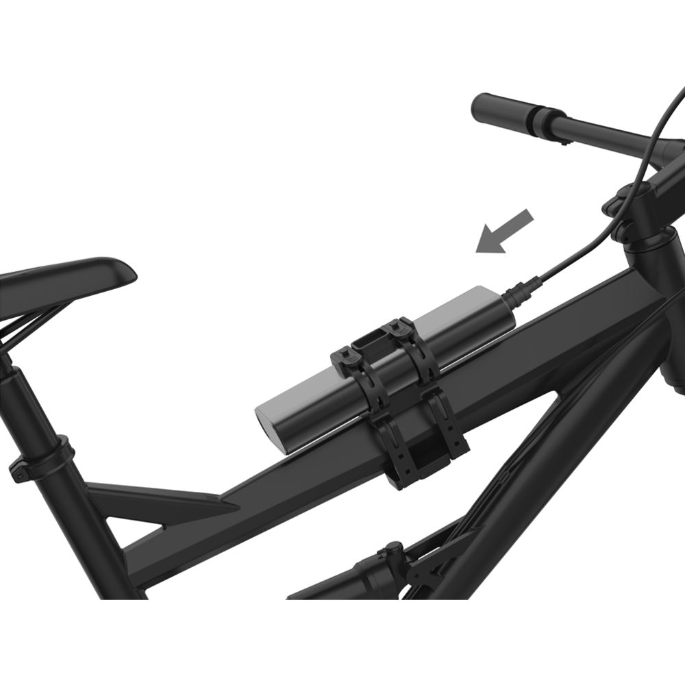 Halo Omega 5000 cykellampa fram, USB-laddningsbart