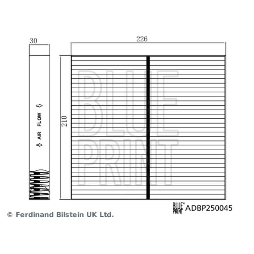 Raitisilmasuodatin 19-00160