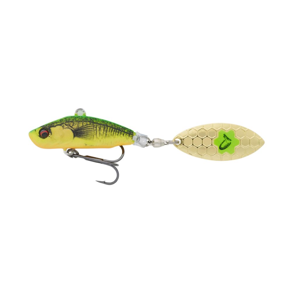 Savage Gear 3D Sticklebait Tailspin lippauistin 6,5 cm 9 g väri: Black Red