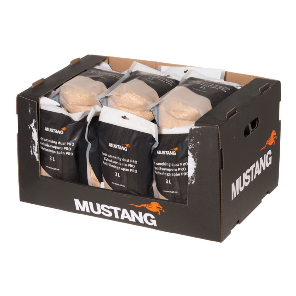 Mustang Pro kylmäsavupuru kirsikka 3 l
