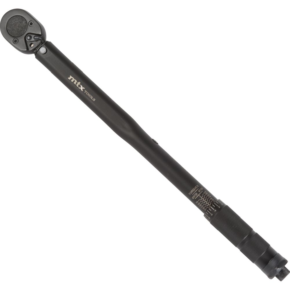 MTX Tools momentnyckel 42-210 Nm 1/2" svart