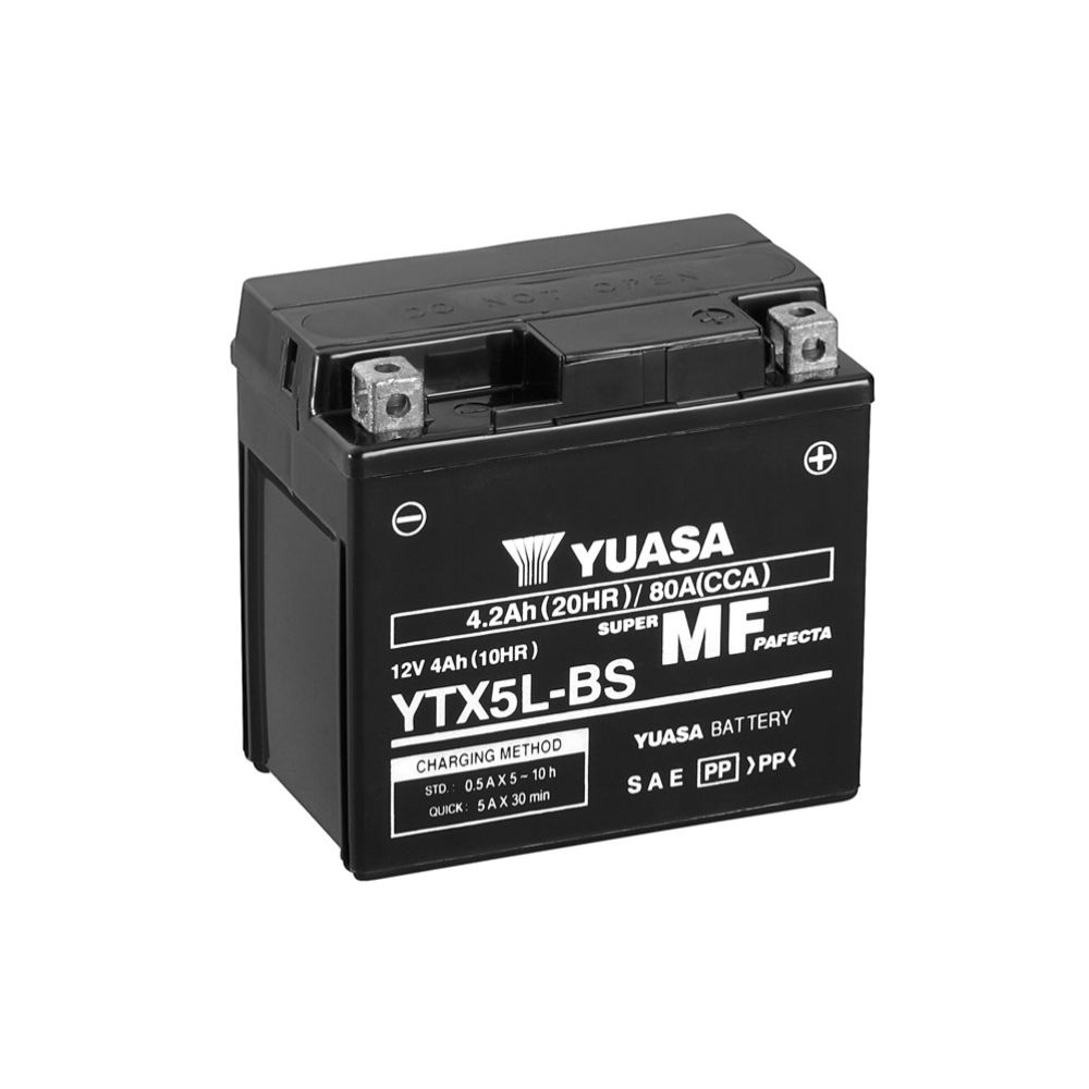 Yuasa MP-akku 12V 4Ah "YTX5L-BS"