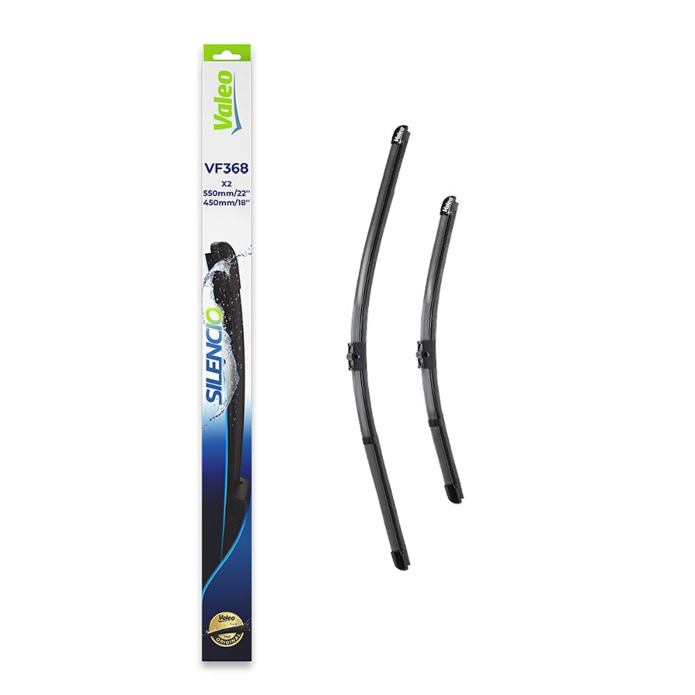 Valeo X-trm/AeroTwin VF368/VM317/A931S pyyhkijänsulkapari 55 + 45 cm