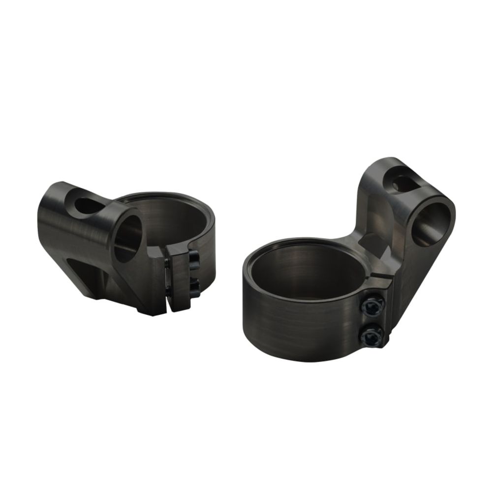TRW-Lucas Clip-on raised styrstångsfäste svart ø 50 mm 2 st.