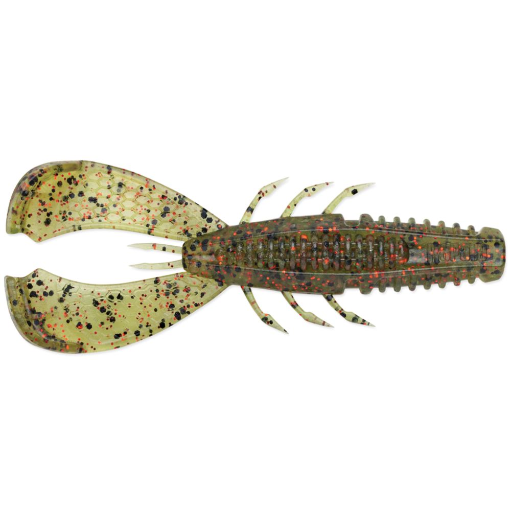 Rapala CrushCity Cleanup Craw vähijigi, 9 cm, 8 g, Green Pumpkin Chartreuse, 2 tk