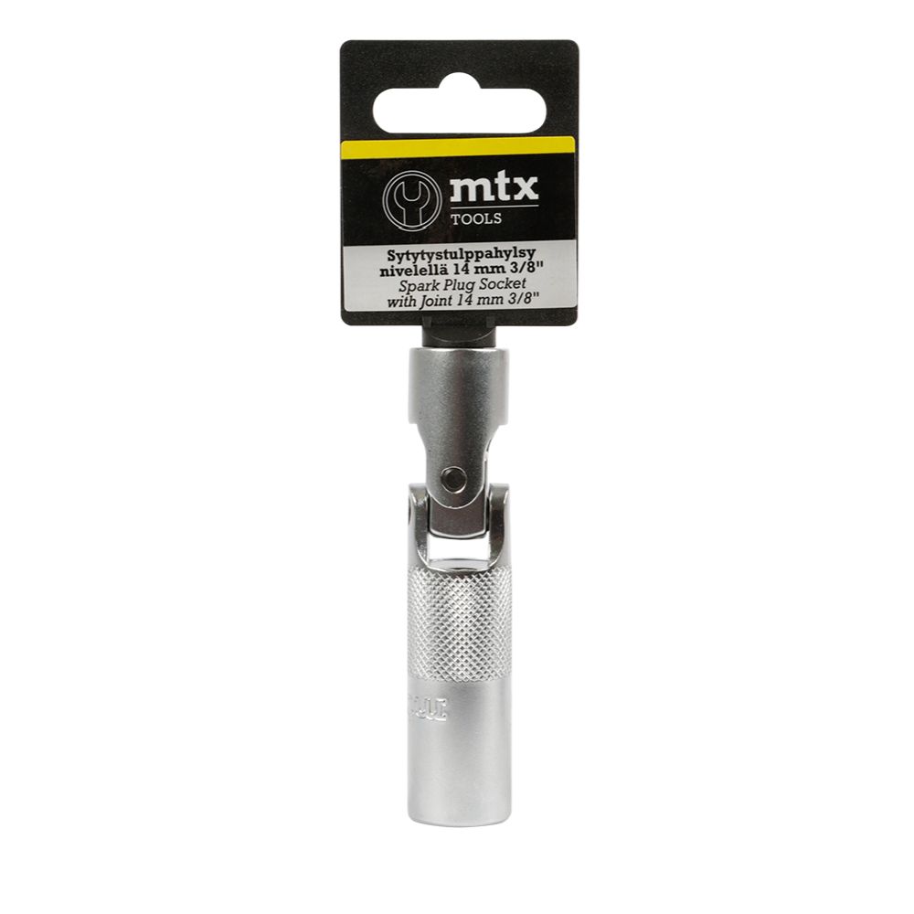 MTX Tools ledad tändstiftshylsa 14 mm 3/8"