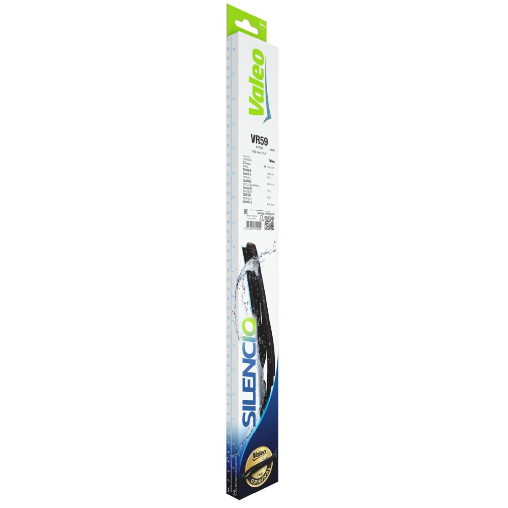 Valeo Silencio VR59 takalasinpyyhin 30 cm