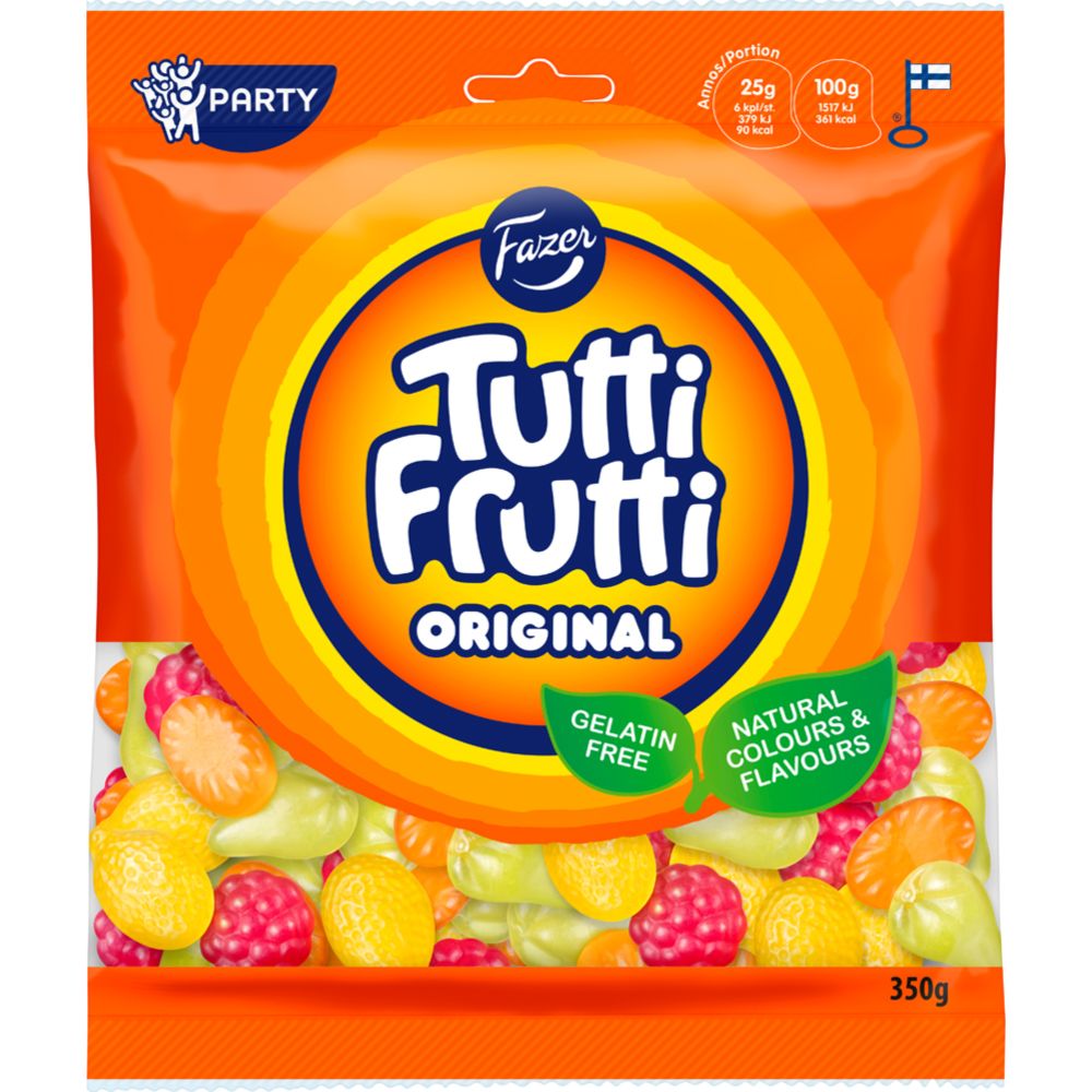 Fazer Tutti Frutti Original 350 g