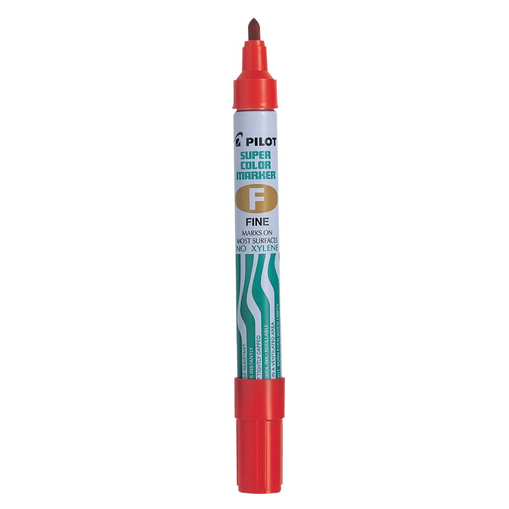 Pilot märkepliiats Super Color fine punane