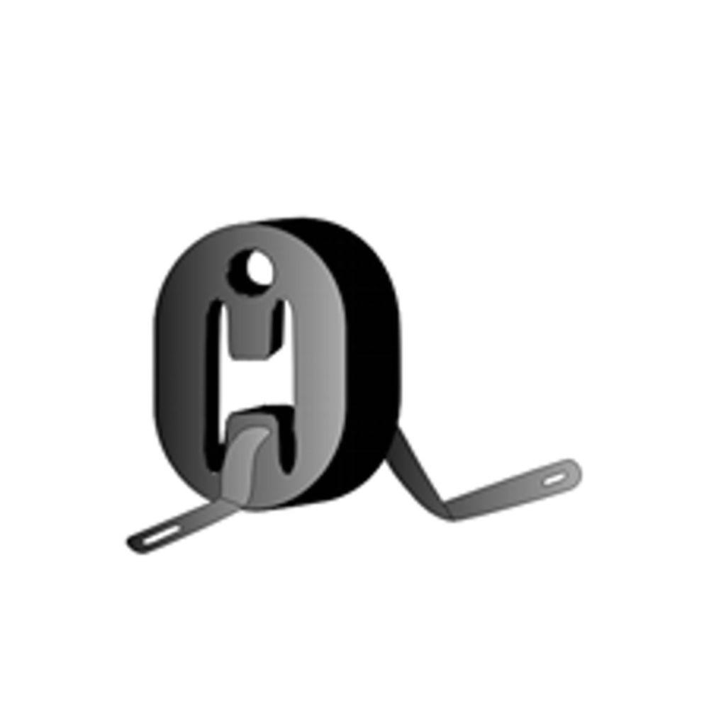 Pakoputkiston kumipalkki 14-0943