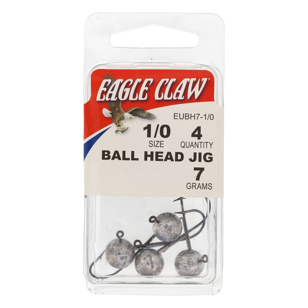 Eagle Claw jiggskalle 4 st