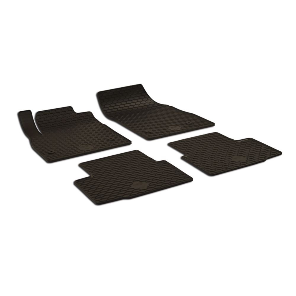 Kummimattide komplekt, Opel Astra K, 2015—, must