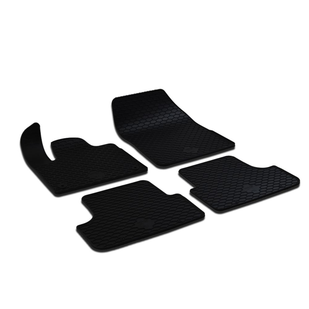 Gummimattsats Opel Grandland X, Peugeot 3008, Citroen C5 Aircross 2017– svart
