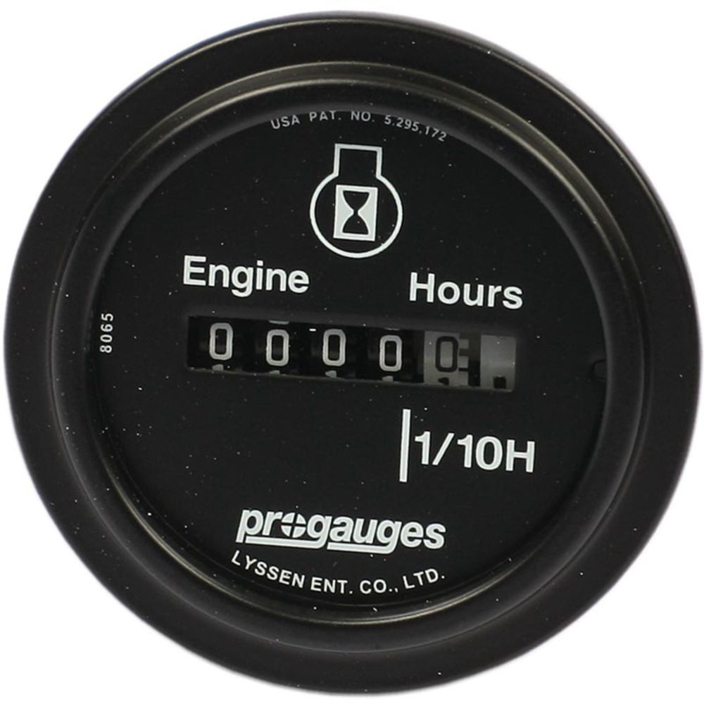 Kasutustundide näidik, 10—32 V, 52 mm