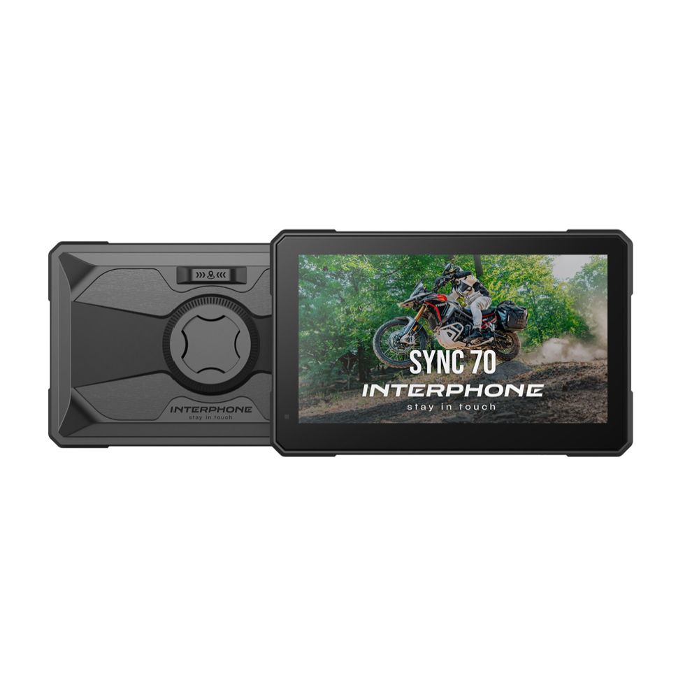 Interphone Sync70 Essential motorcykel smart display