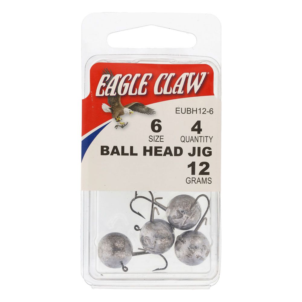Eagle Claw jiggskalle 4 st