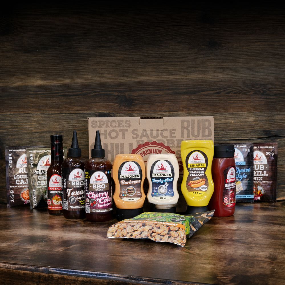 Poppamies kesäboksi 12 tuotetta