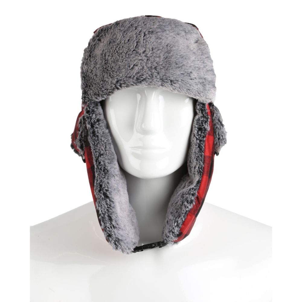 JahtiJakt Bruno karvahattu puna/musta L/XL