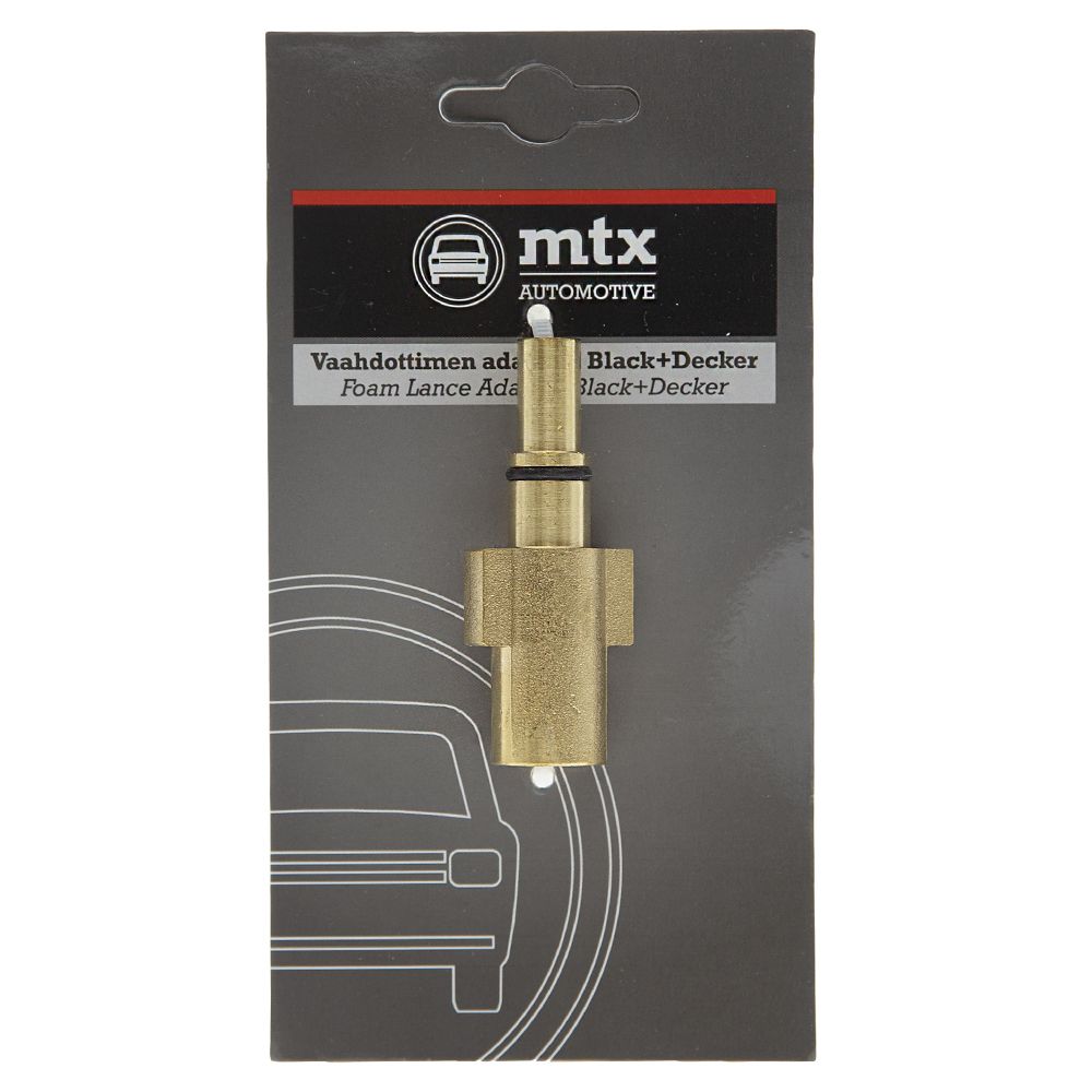 MTX Automotive vaahdottimen adapteri Black&Decker