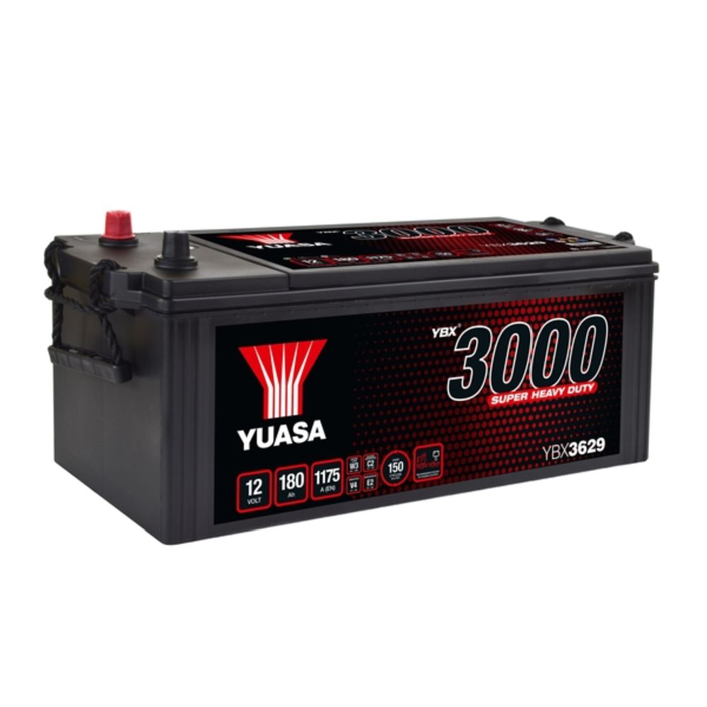 Yuasa YBX3629 180Ah / 1175A akku P511 x L222 x K215