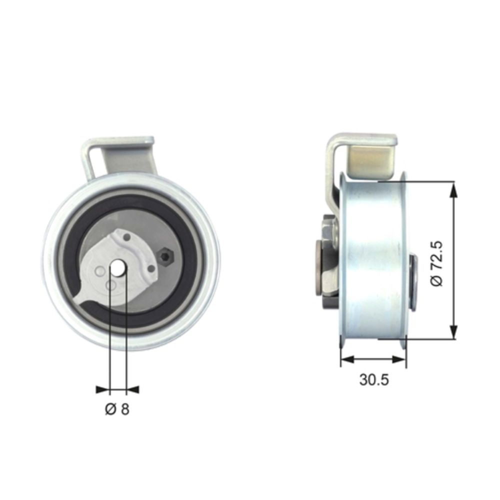 Hammashihnan kiristysrulla 25-6182