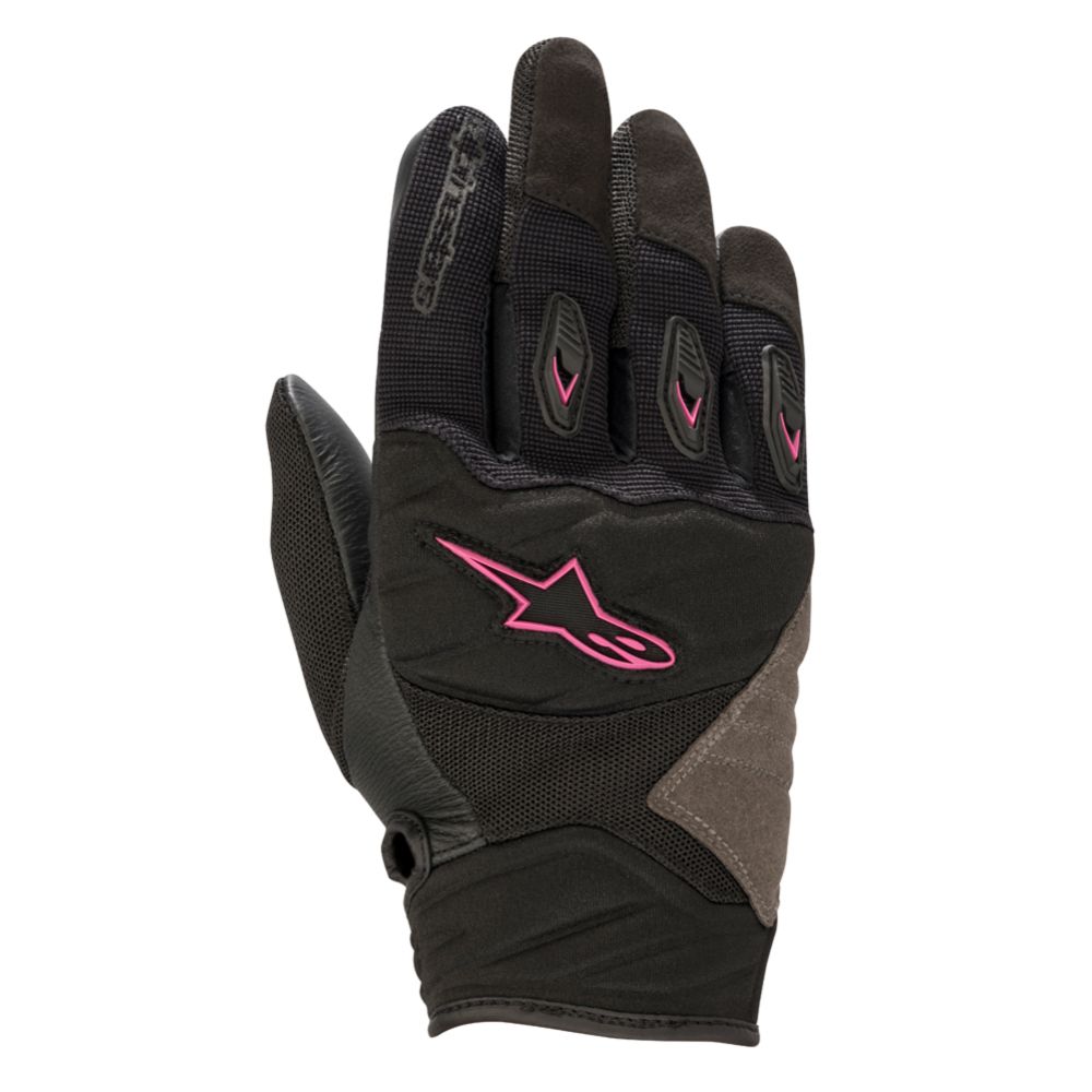 Alpinestars Stella Shore naisten ajohanskat musta/pinkki