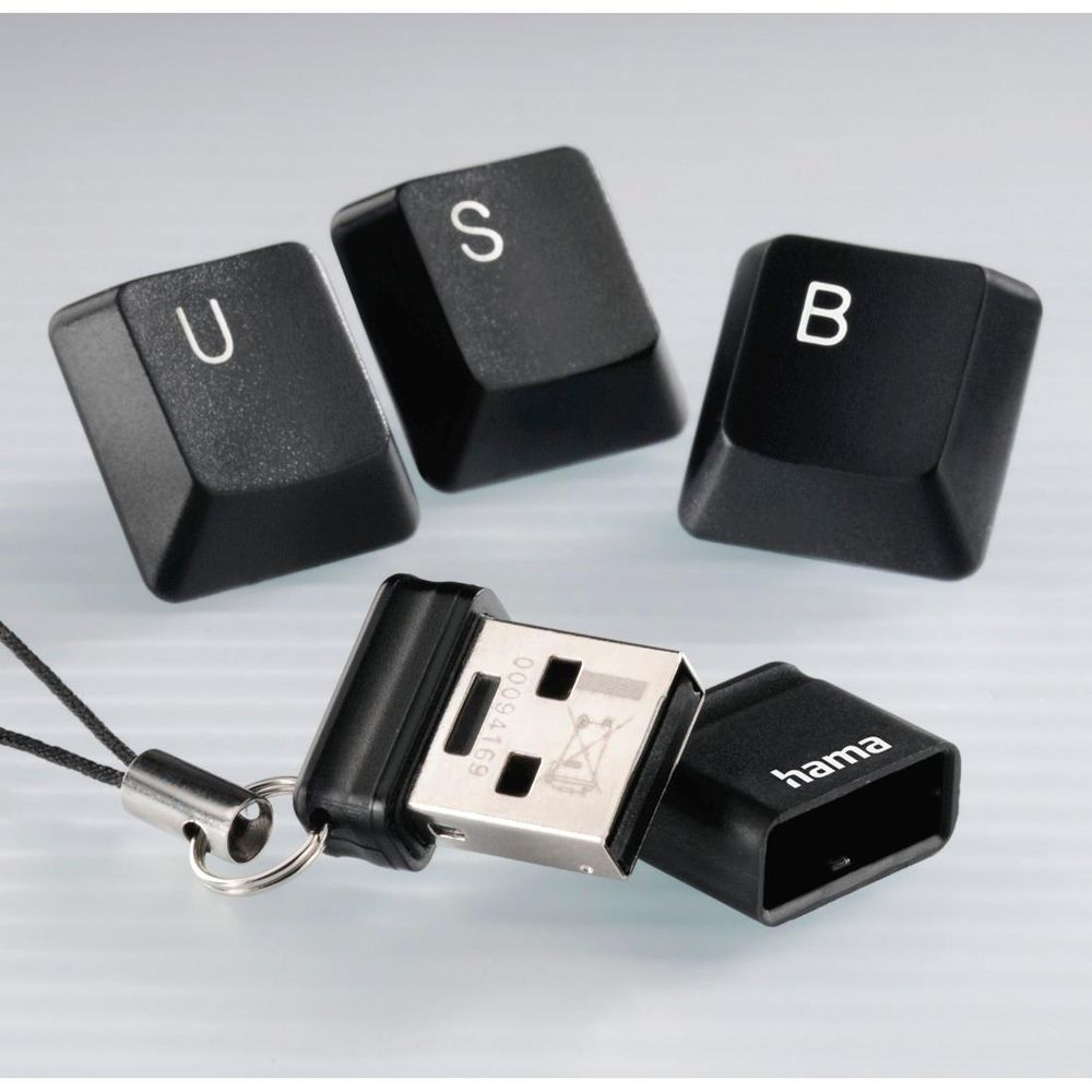 Hama Smartly USB-minne 32 GB USB 2.0 10 MB/s svart