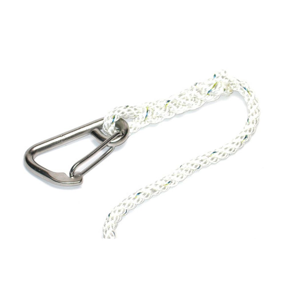 Carlmarks kiinnitysköysi karbiinihaalla 10 mm, 6 m