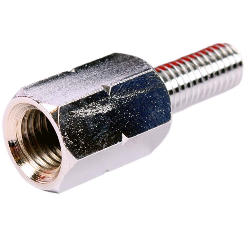 DZ Hardware mootorratta peegliadapter M10-sise-/M8-vasak väliskeere
