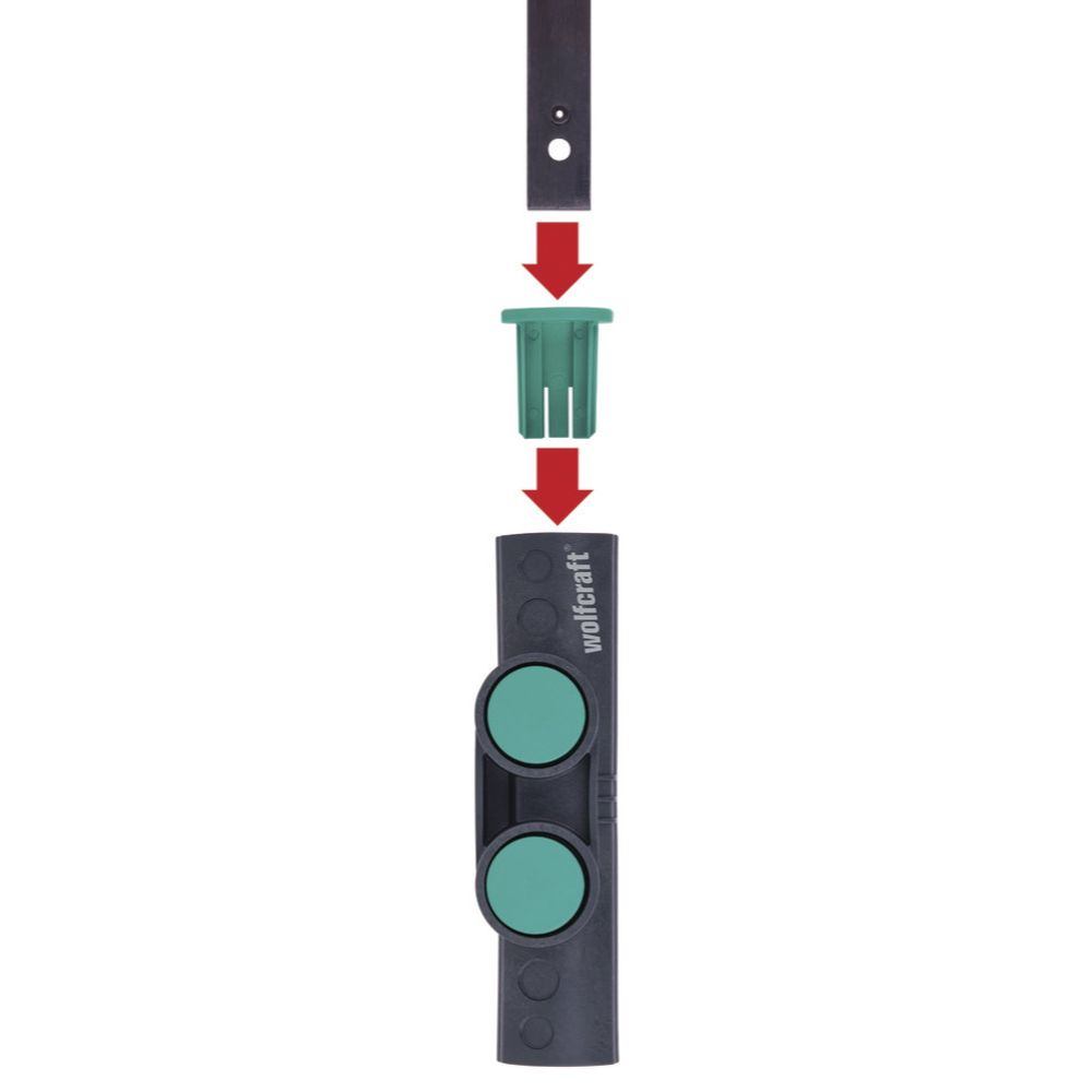 Wolfcraft® EHZ Easy / EHZ PRO ühe käe kiirpitstkruvi pikendusadapter