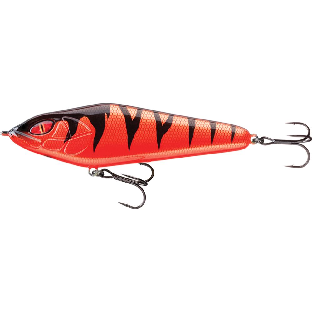 Daiwa Prorex Lazy Jerk 12 cm 40 g uppoava jerkki väri: Red Tiger Wide