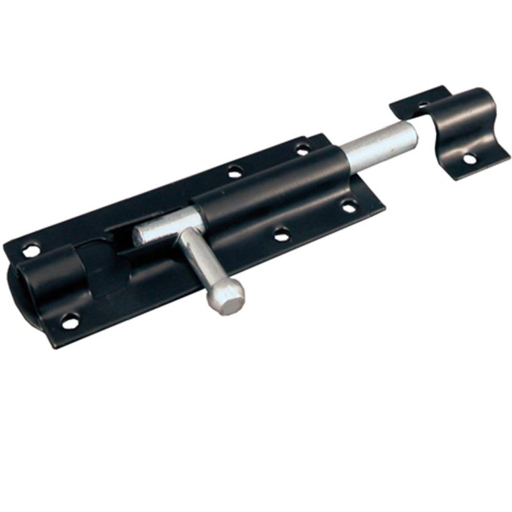 Pisla 824 förzinkad skjutregel svart 110 mm