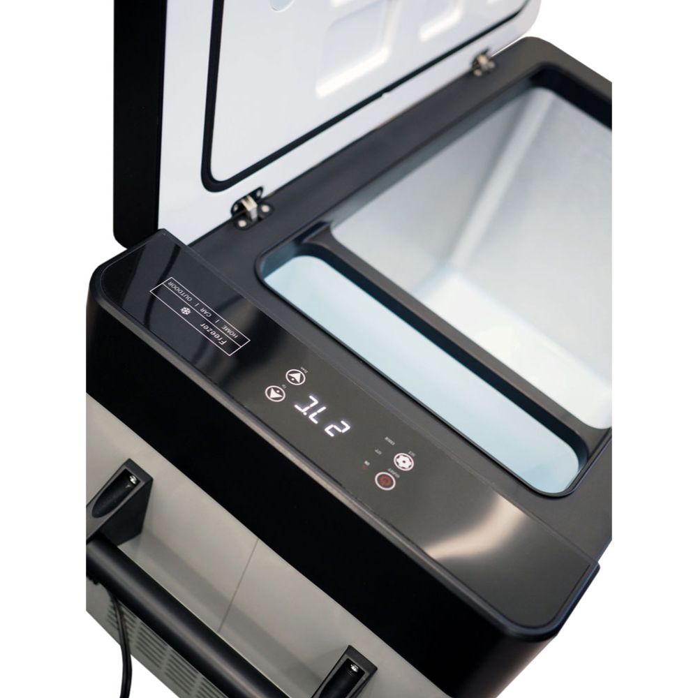 Emax Cool kylbox med kompressor 40 L grå