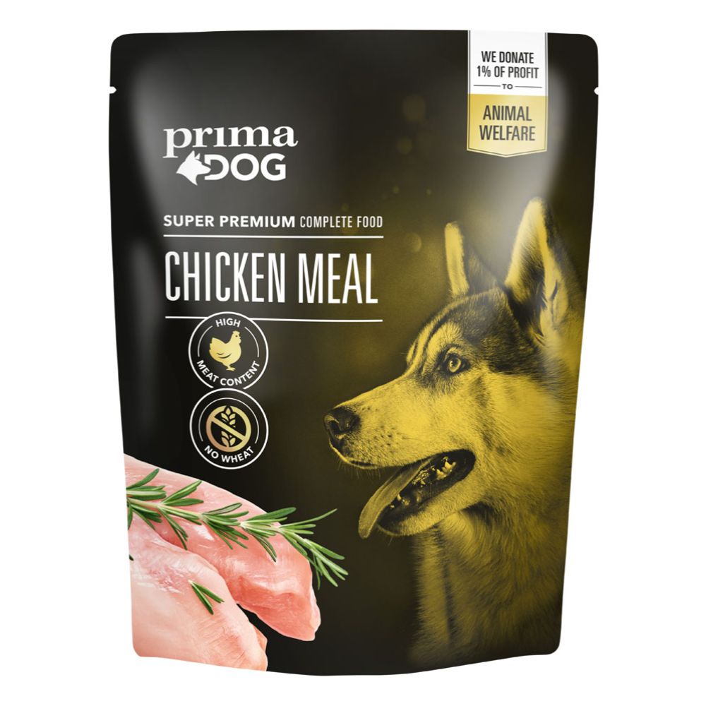 PrimaDog kyckling portionsmåltid 260 g