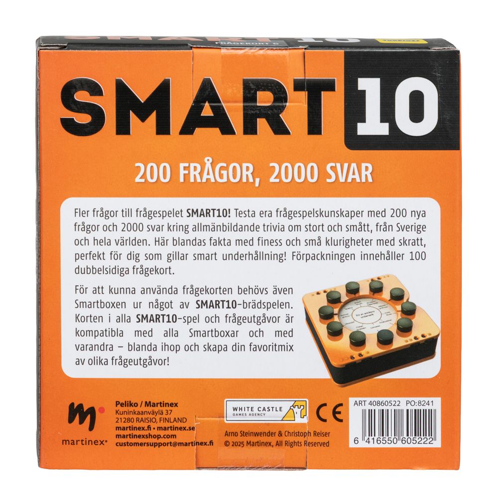Smart10 Kysymyskortit 6 SE