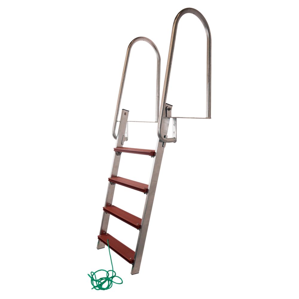 Arctic Marine bryggstege 4 steg aluminium