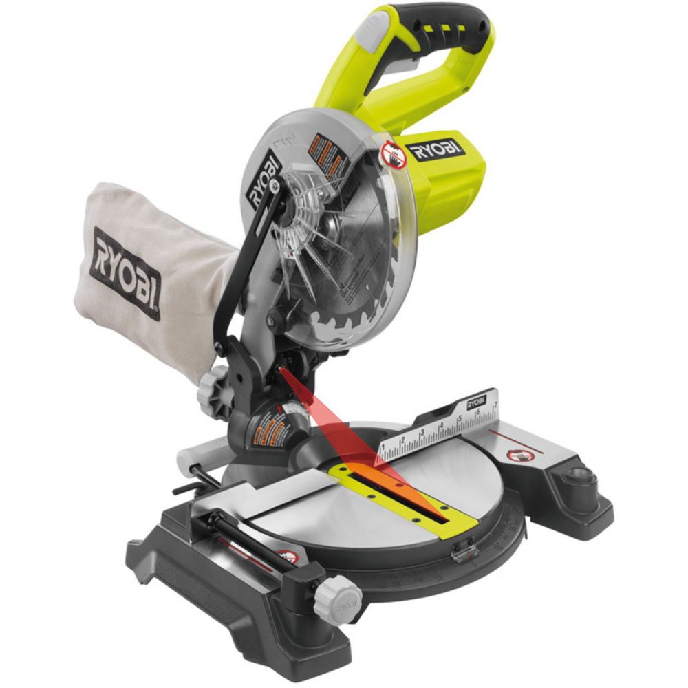 Ryobi ONE+ akunurgasaag, 190 mm, EMS190DCL korpus