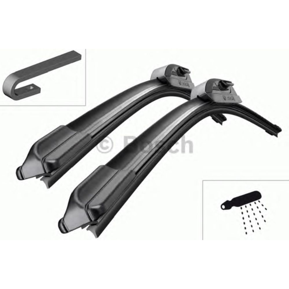 Bosch AeroTwin RetroFit AR608S tuulilasinpyyhkimet 60 + 47,5 cm