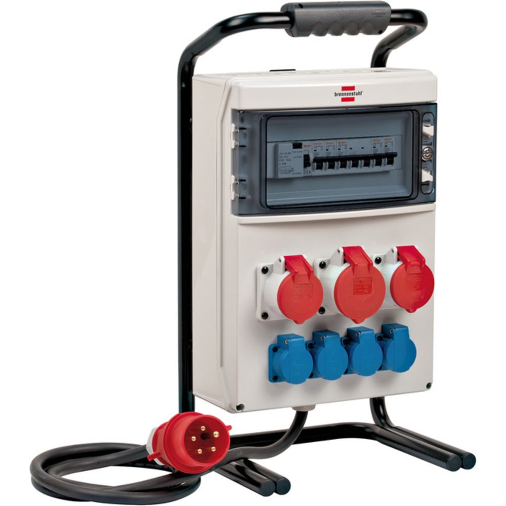 Brennenstuhl elektrikeskus 1 x 400 V 32 A 2 x 400 V 16 A 4 x 230 V IP44