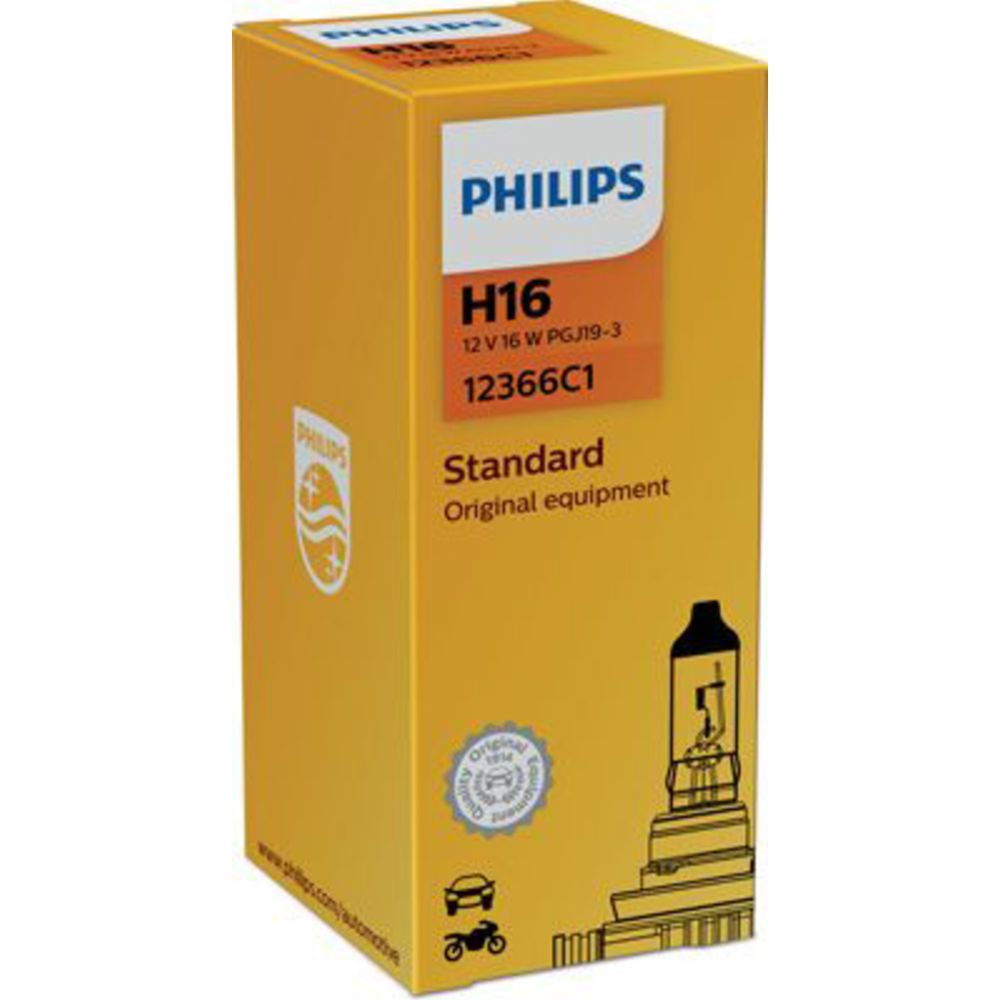 Philips H16-polttimo 12V 19W PGJ19-3