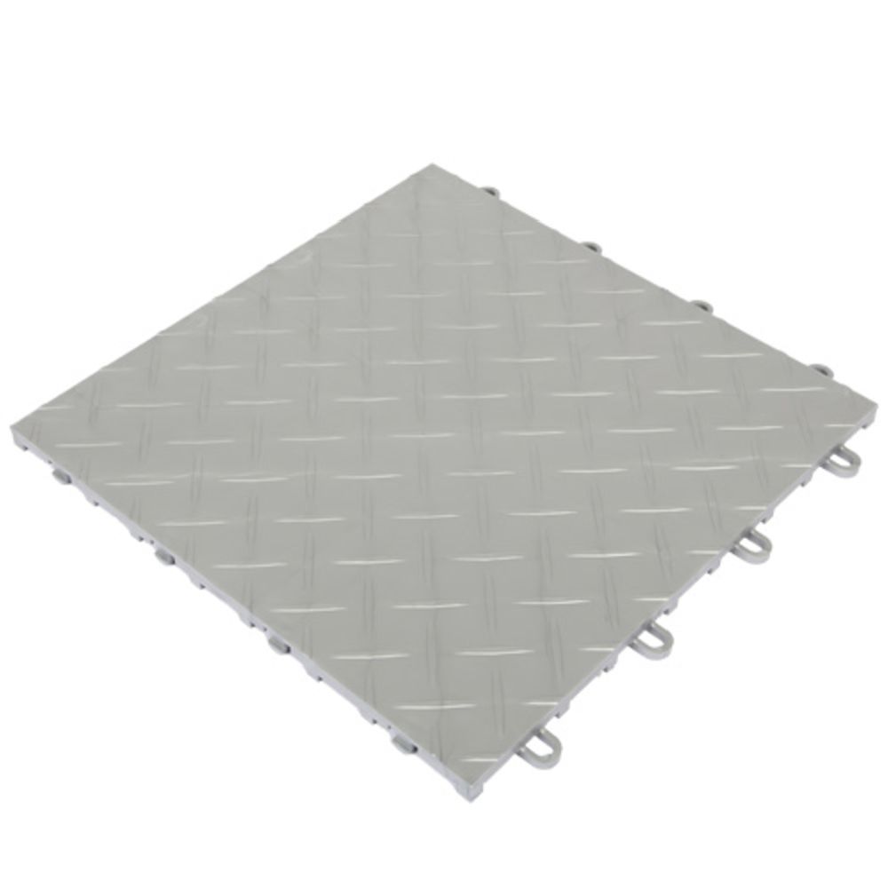 Racedeck Diamond Tile "Alumiini" 4 kpl