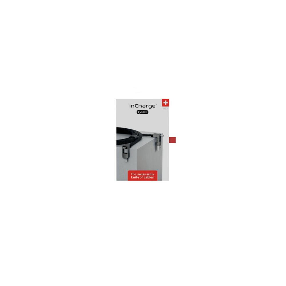 Rolling Square inCharge 6 Max USB-C/Lightning/MicroUSB kabel 1,5 m